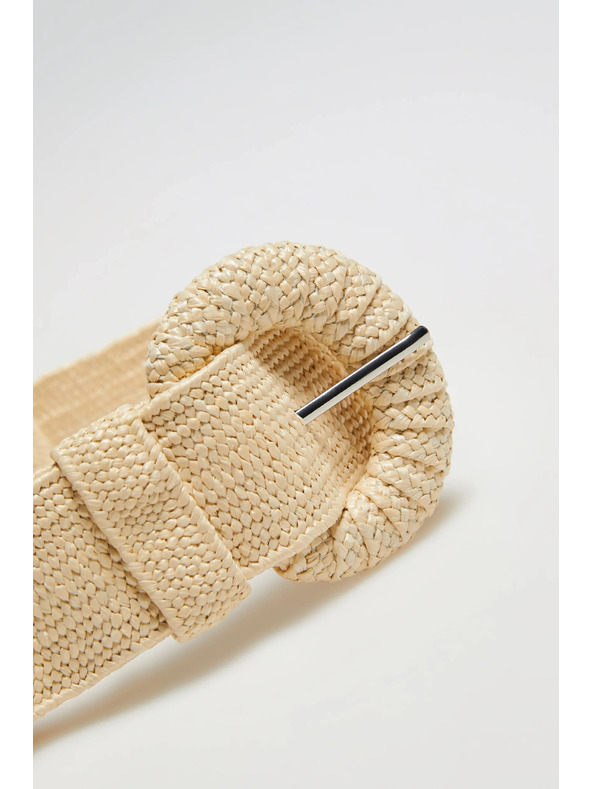 Moodo Дамски колан Moodo - светлобежов