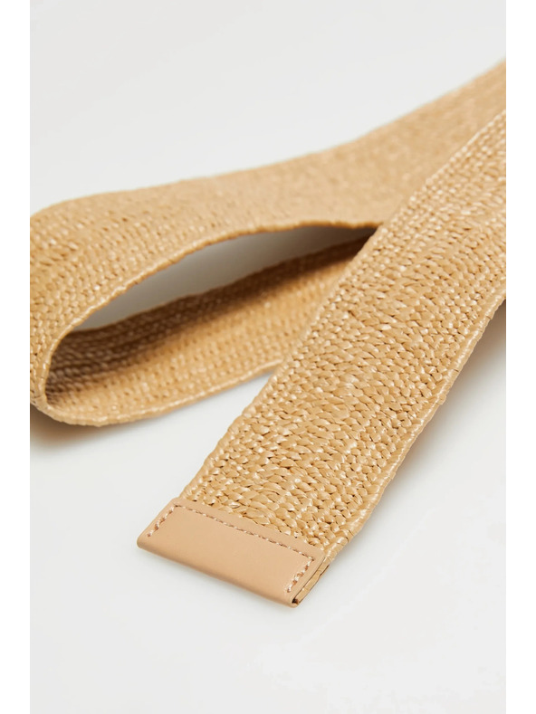 Moodo Дамски колан Moodo - бежов