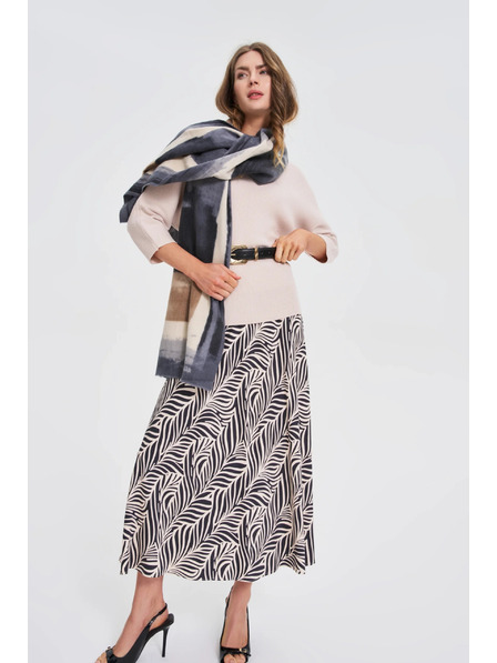 Moodo Черен колан със златна тока Moodo