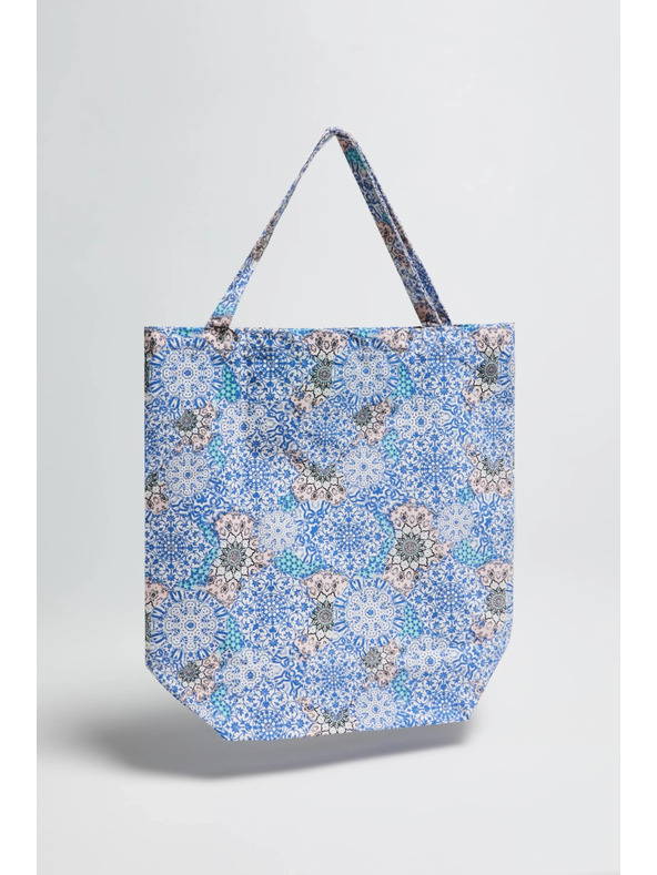 Moodo Светлосиня памучна чанта