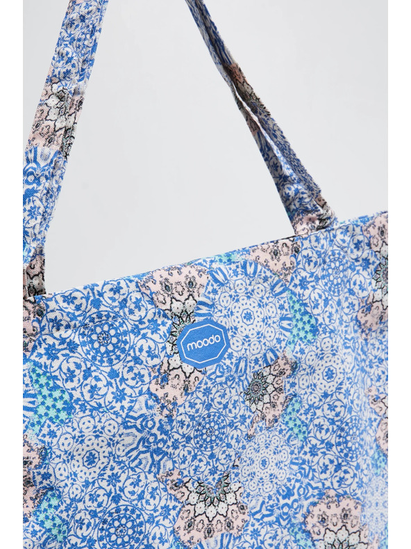 Moodo Светлосиня памучна чанта