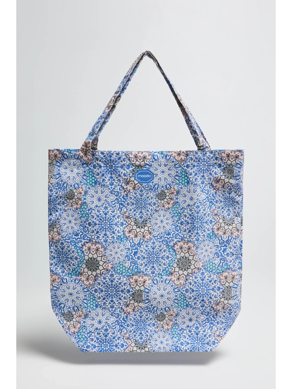 Moodo Светлосиня памучна чанта