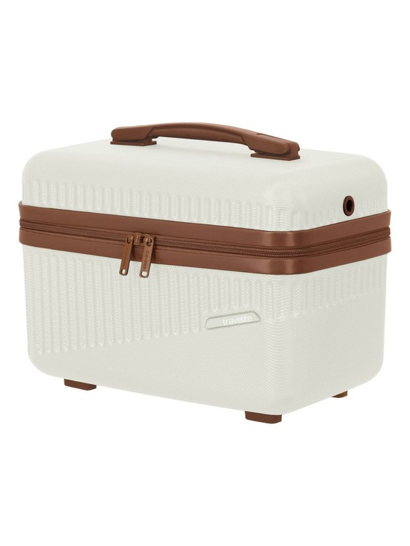 Travelite Козметичен куфар Travelite Bali Beautycase White/cognac