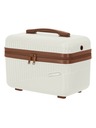 Travelite Козметичен куфар Travelite Bali Beautycase White/cognac