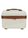 Travelite Козметичен куфар Travelite Bali Beautycase White/cognac
