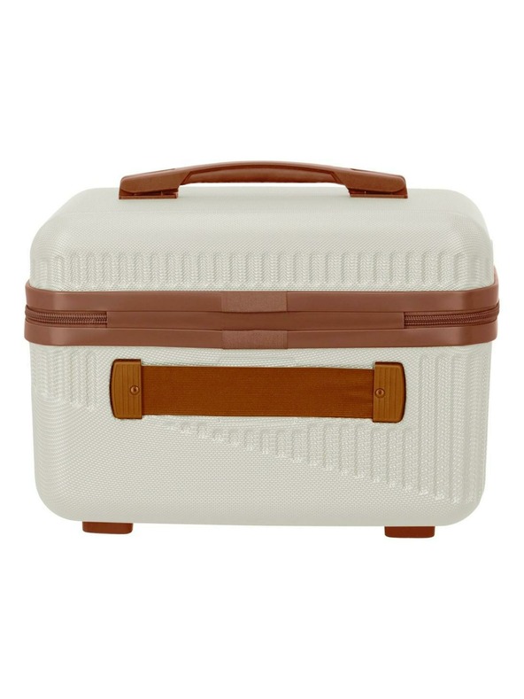 Travelite Козметичен куфар Travelite Bali Beautycase White/cognac