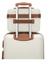 Travelite Козметичен куфар Travelite Bali Beautycase White/cognac