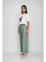 Moodo Дамски панталони Moodo - зелени