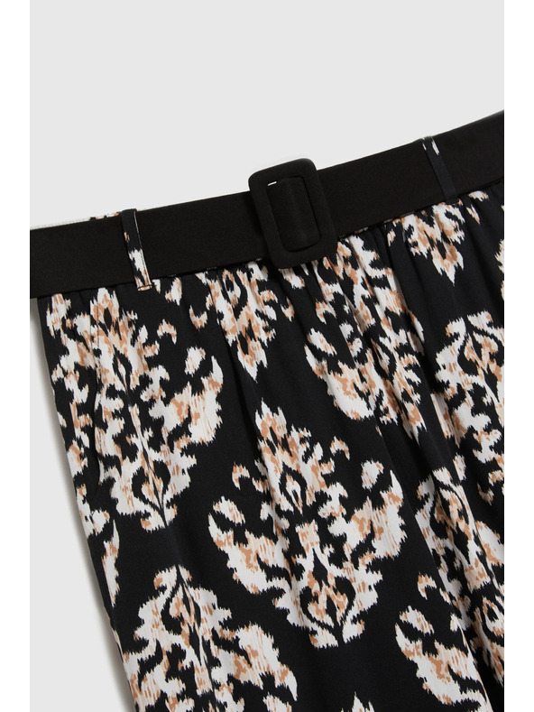 Moodo Дамски панталони Moodo - черни