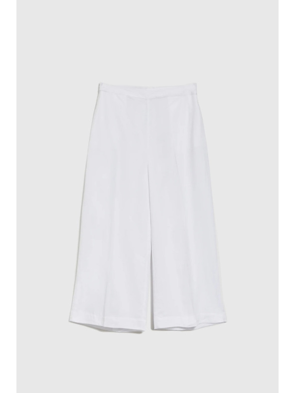 Moodo Дамски панталони Moodo - бели