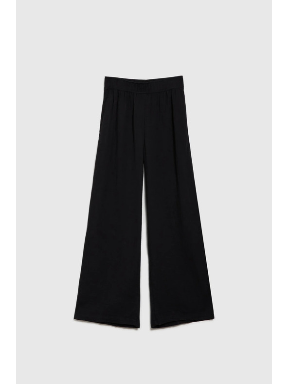 Moodo Дамски панталони Moodo - черни