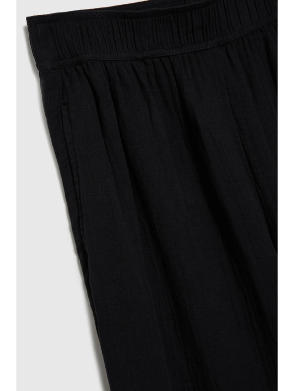 Moodo Дамски панталони Moodo - черни