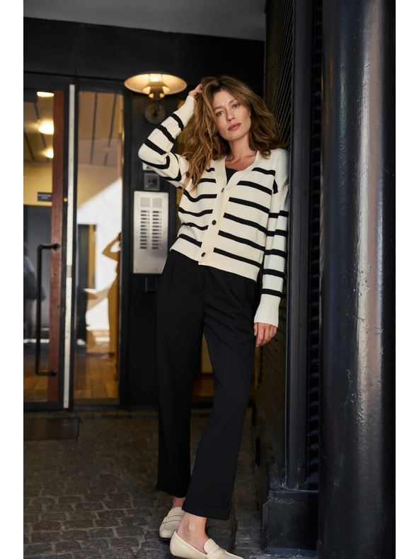 Moodo Черни дамски панталони Moodo