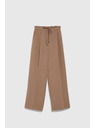 Moodo Светлокафяви свободни панталони Moodo