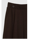 Moodo Дамски панталони Moodo - кафяви