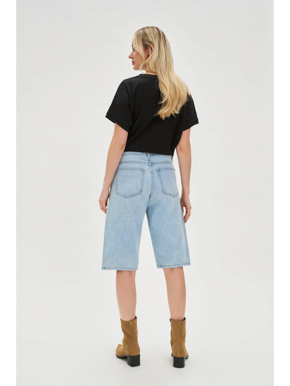 Moodo Дамски дънкови къси панталони Moodo