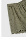 Moodo Дамски къси панталони Moodo - зелени