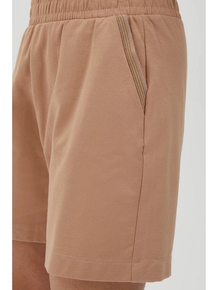 Moodo Дамски къси панталони Moodo - кафяви