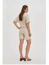 Moodo Дамски къси панталони Moodo - бежови