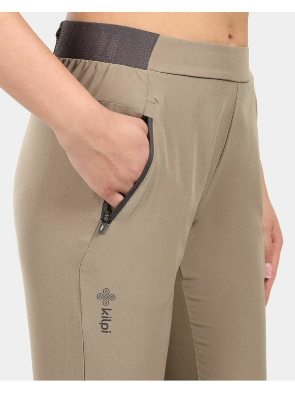 Kilpi Дамски бягащи панталони Kilpi HEYES-W Каки