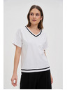 Moodo Дамска тениска Moodo – бяла