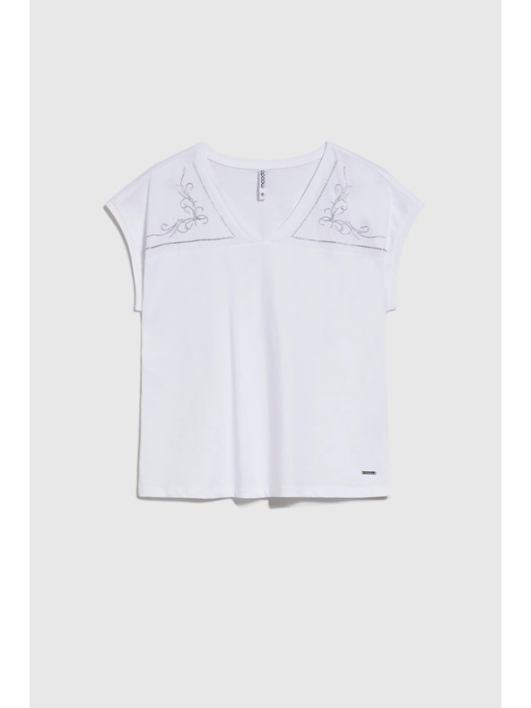 Moodo Дамска бяла блуза