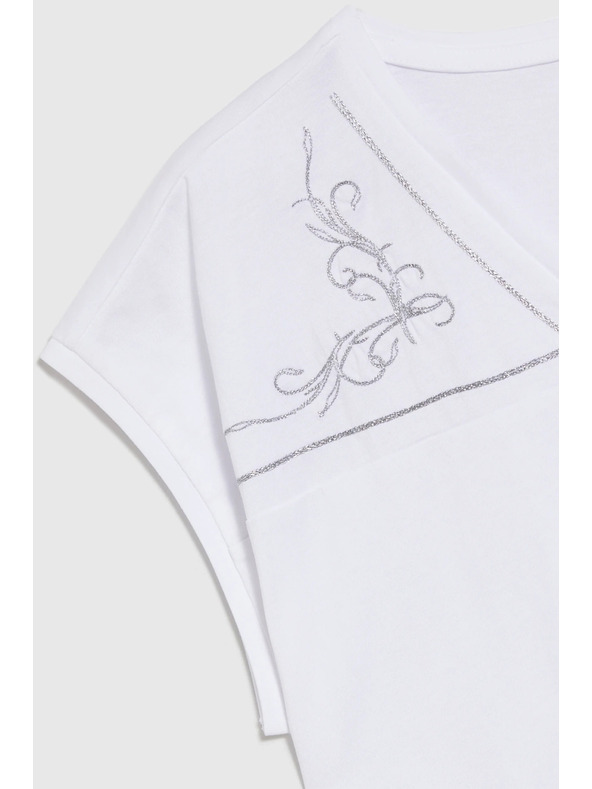 Moodo Дамска бяла блуза