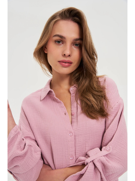 Moodo Пудрово розова риза Moodo
