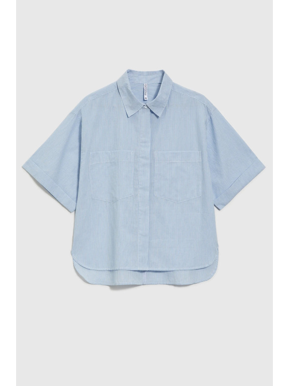 Moodo Дамска светлосиня риза