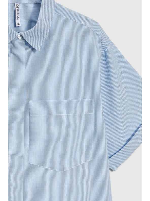 Moodo Дамска светлосиня риза