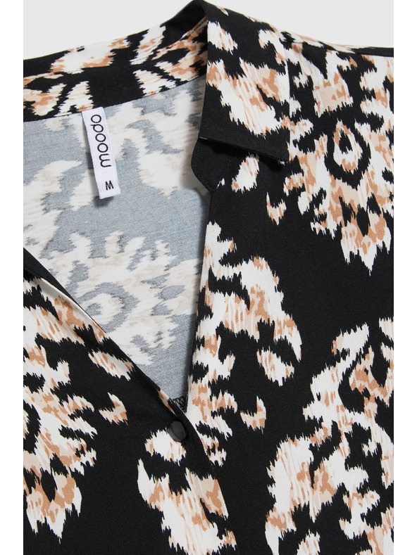 Moodo Дамска риза Moodo – черна