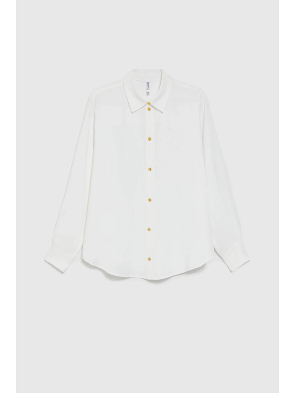 Moodo Бяла дамска блуза Moodo