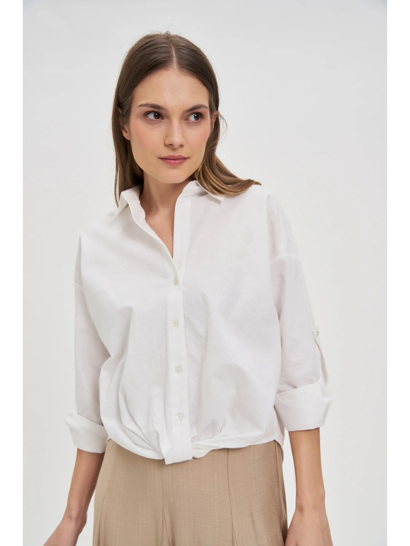 Moodo Бяла дамска риза