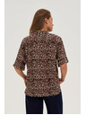 Moodo Дамска леопардова риза Moodo