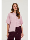 Moodo Дамска риза Moodo – светлорозова