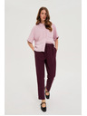 Moodo Дамска риза Moodo – светлорозова