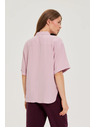 Moodo Дамска риза Moodo – светлорозова