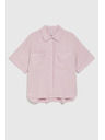 Moodo Дамска риза Moodo – светлорозова