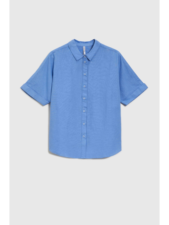 Moodo Дамска синя риза