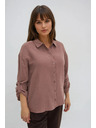 Moodo Светлокафява риза Moodo