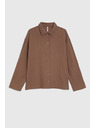 Moodo Светлокафява риза Moodo