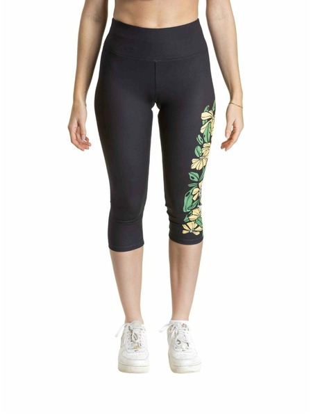 Meatfly Дамски клин Meatfly Edna Yellow Flowers |