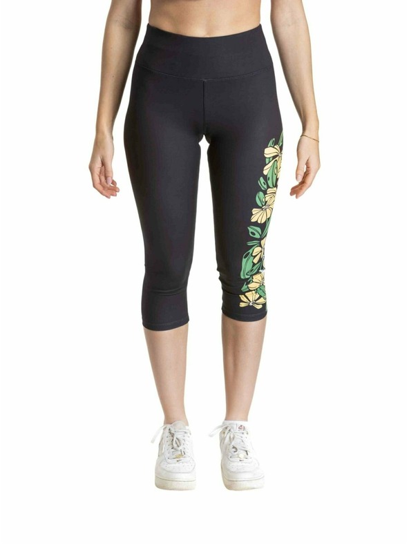 Meatfly Дамски клин Meatfly Edna Yellow Flowers |