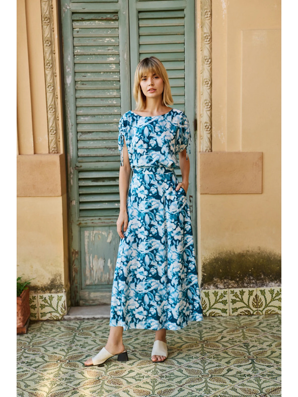 Moodo Дамска пола с цепка Moodo