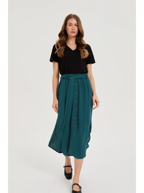 Moodo Дамска пола Moodo - зелена