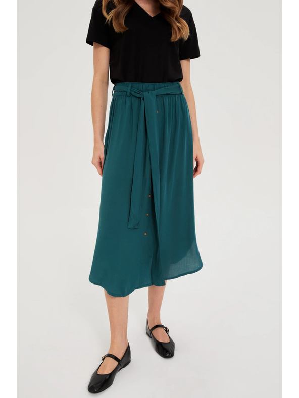 Moodo Дамска пола Moodo - зелена