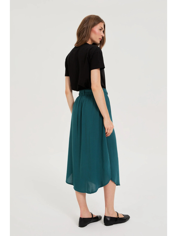 Moodo Дамска пола Moodo - зелена