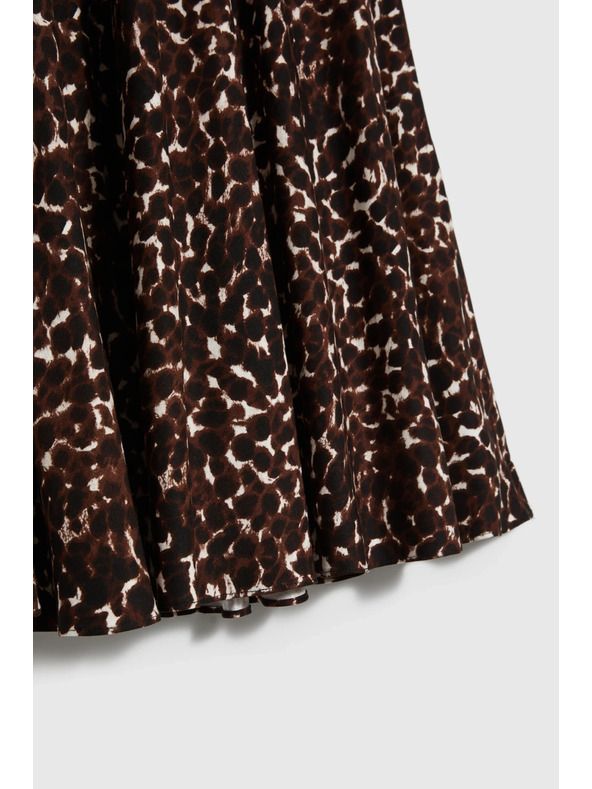 Moodo Дамска пола Moodo - кафява