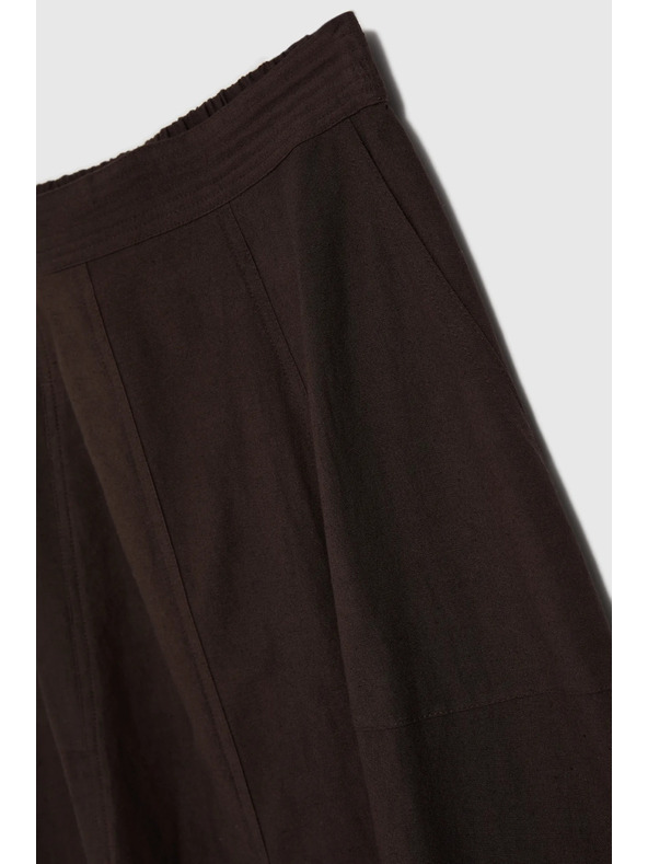 Moodo Дамска пола Moodo - кафява