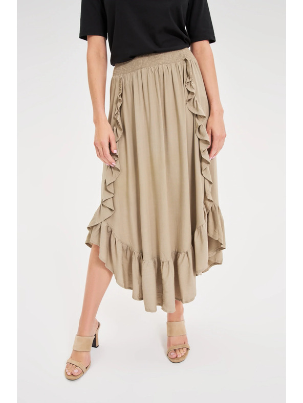 Moodo Дамска пола Moodo - зелена